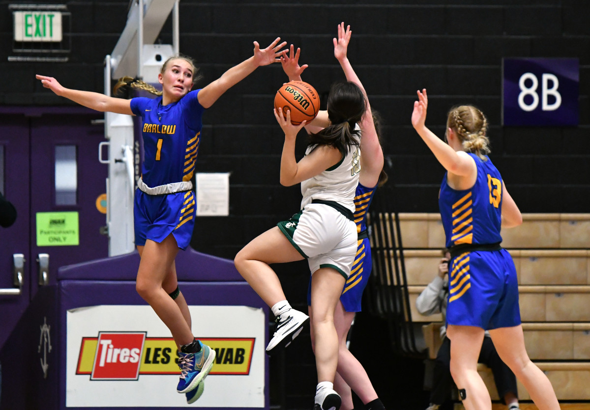 Barlow Jesuit girls basketball Taylor Balkom 43